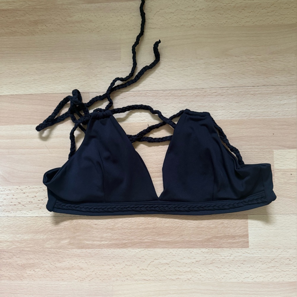 TigerFriday Black Imperial Bralette-size medium adult
